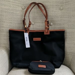 NWT Dooney & Bourke Nylon Lee Tote & Coin Purse